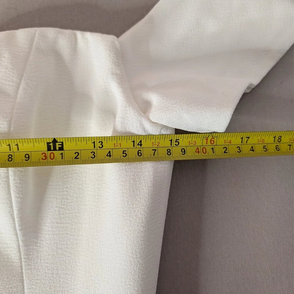 (NWT) Dress The Population Womens Off The Shoulder Dress M Off White Ivory NEW - Picture 9 of 14